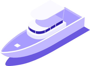 A yacht